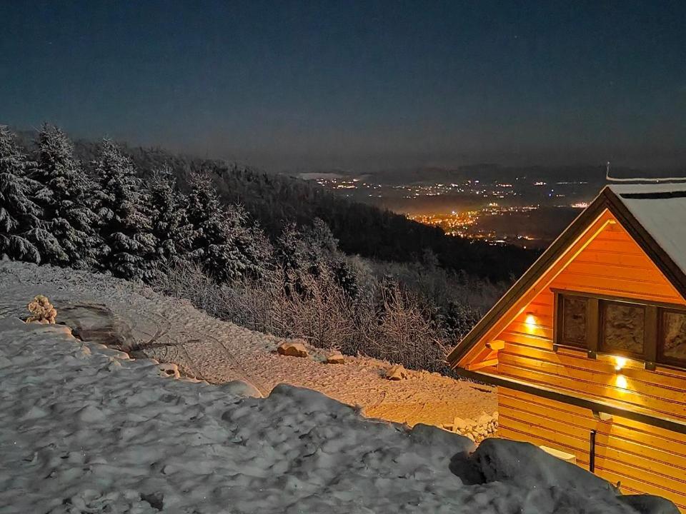 Górskie domki w Karkonoszach z widokiem Podgórzyn Exterior foto