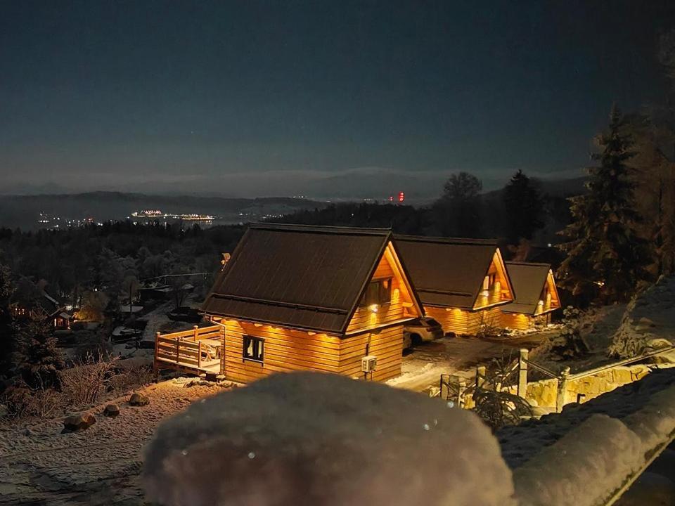 Górskie domki w Karkonoszach z widokiem Podgórzyn Exterior foto